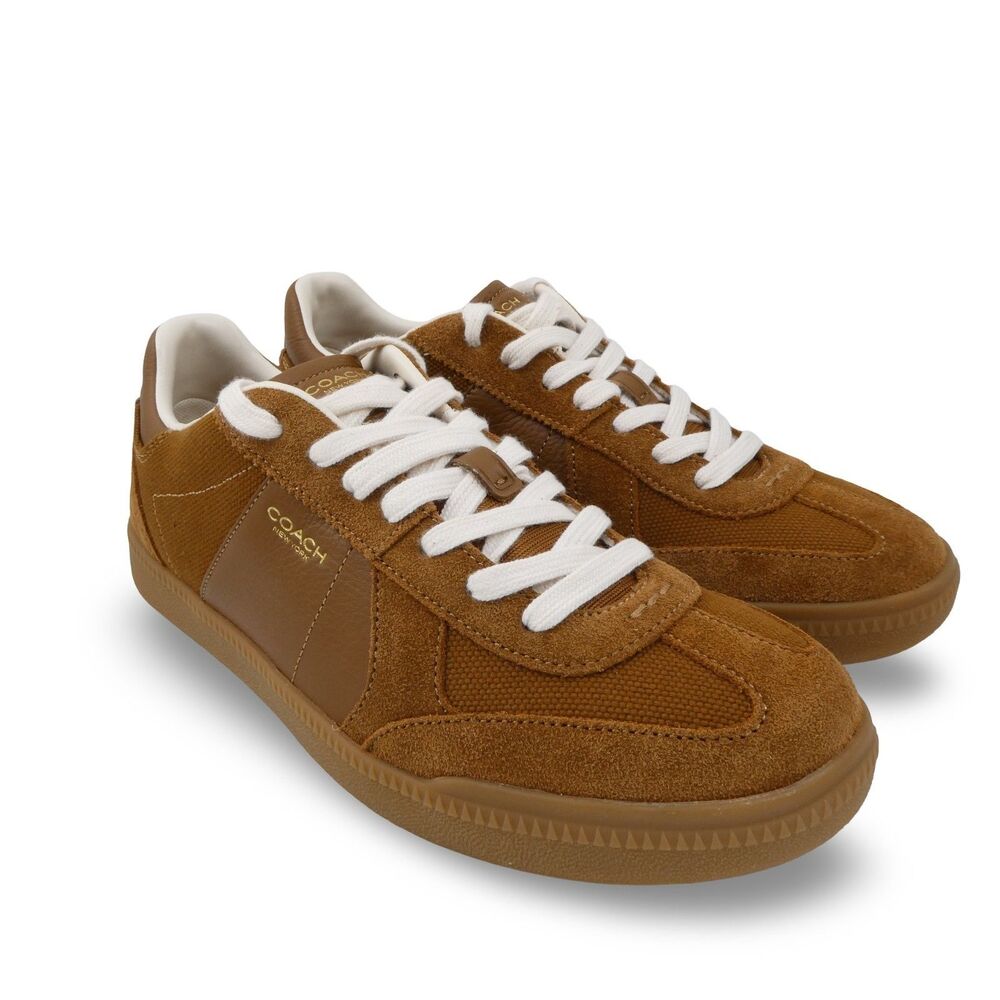 Coach Women's US 9 B Ellis Sneaker Shoes CBX21 Shadow Brown NWOB